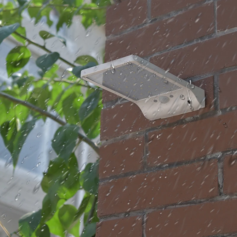 48 светодиодный ночник ультра-тонкий Беспроводной движения PIR датчик солнечной