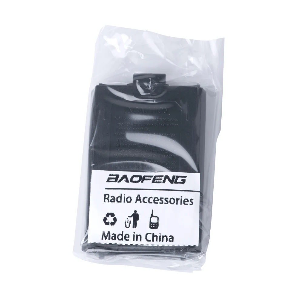 Чехол для аккумуляторной батареи Baofeng черный чехол портативной радиостанции