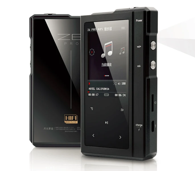 Оригинальный жесткий DSD MP3 плеер AIGO Moonlight Z6PRO HIFI музыкальный двухъядерный
