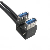 200 шт./лот два порта USB 3 0 гнездовой разъем PCB тип панели к материнской плате 20Pin