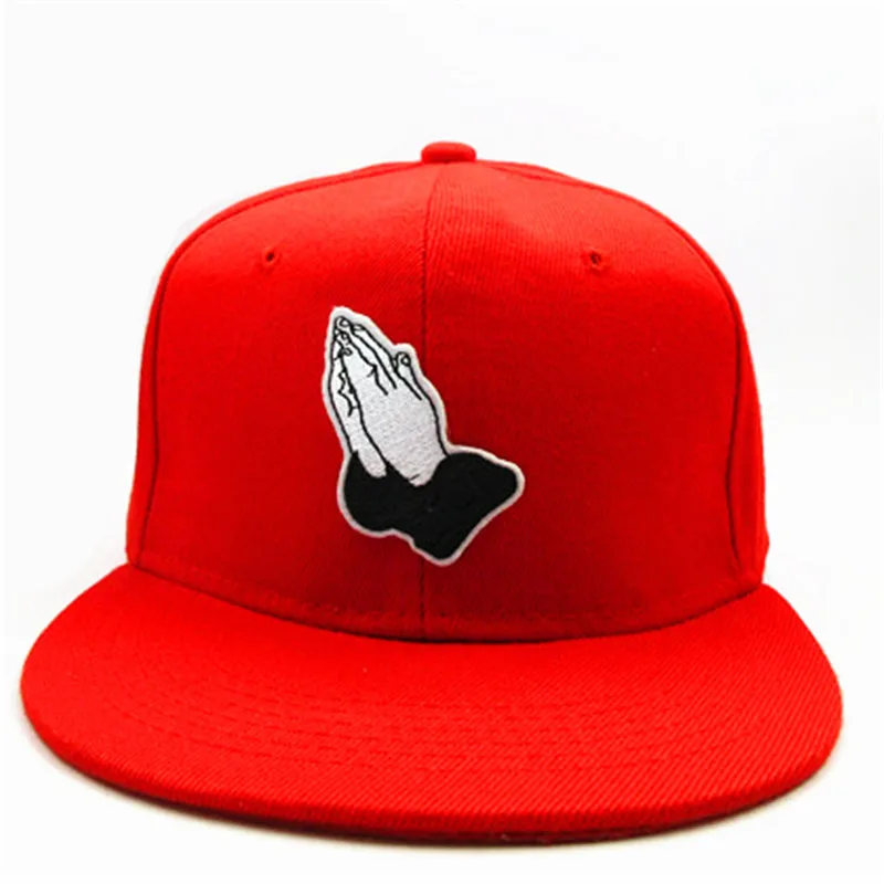 

LDSLYJR prayer embroidery cotton Baseball Cap hip-hop cap Adjustable Snapback Hats for men and women 66
