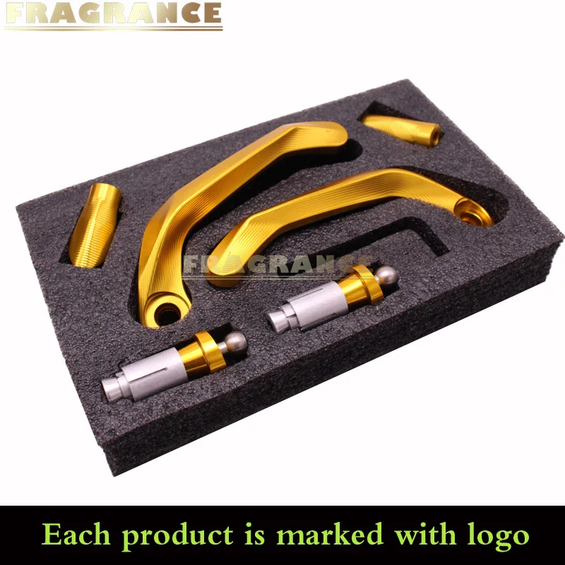 Золотой Universal 7/8" 22mm Motorcycle Brake Clutch Levers Guard For Honda XL1000 Varadero /ACS XL1000V Protection brake clutch lever - Цвет: Золотой
