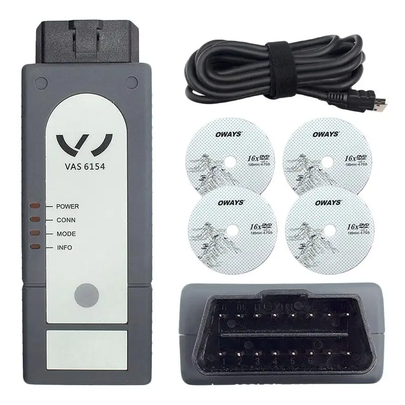 Best VAS 6154 4.4.1 ODIS V4.4.10 OKI Full Chip VAS6154 Wifi &amp Bluetooth For Audi/Skoda Better Than VAS5054 Support UDS Vag | Автомобили