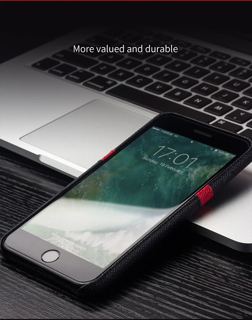 QIALINO чехол для iPhone 8 Plus роскошный чехол из натуральной кожи для iPhone 8 7 тонкий модный для 4,7/5,5 дюймов