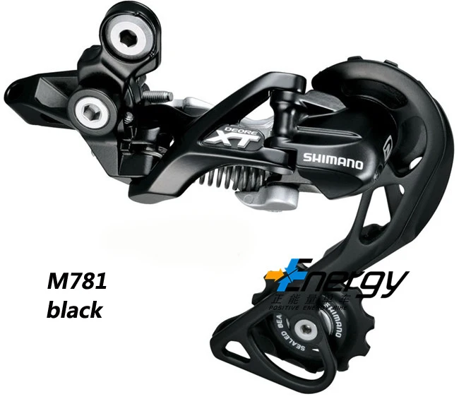 M781 black SHIMANO Deore XT MTB горная велосипедная передача задний переключатель переключения передач запчасти для велосипеда Аксессуары для велосипеда RD-M786 скорость 10/30 - Цвет: M781 black