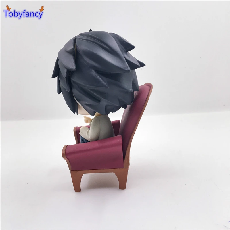Tobyfancy DEATH NOTE фигурки героев Nendoroid L Lawliet аниме PVC 100 мм игрушки японского цифры
