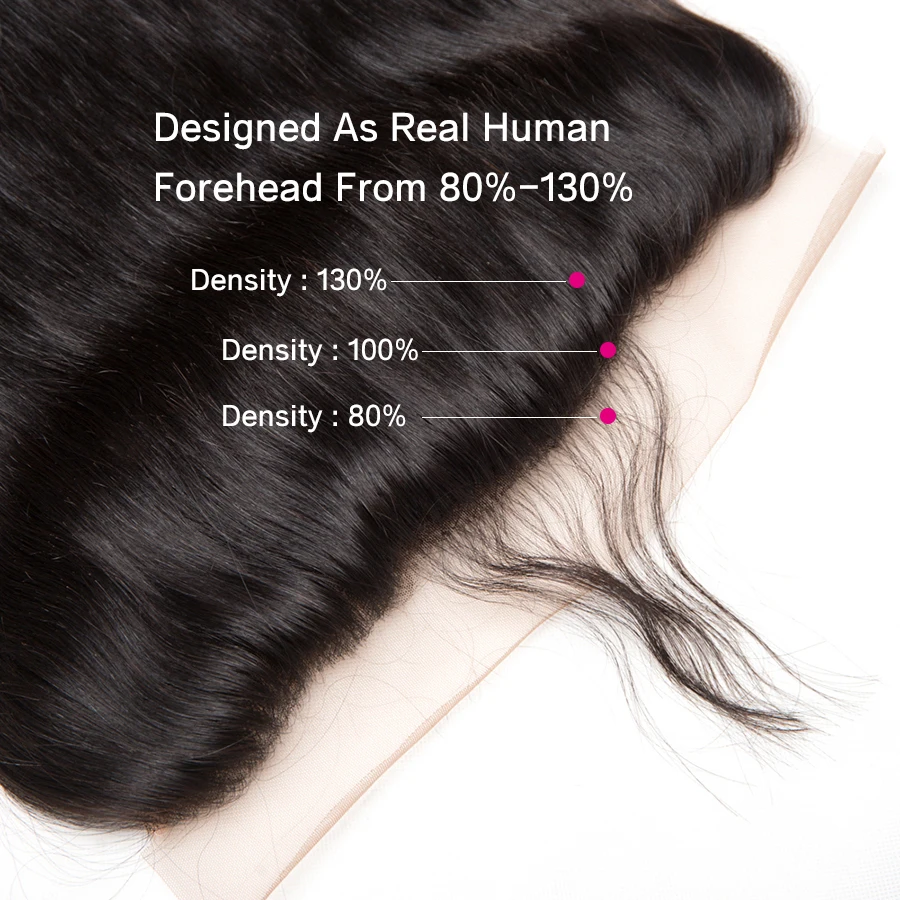 Перуанские прямые волосы 3 Связки с Кружево спереди застежка человеческие пучки