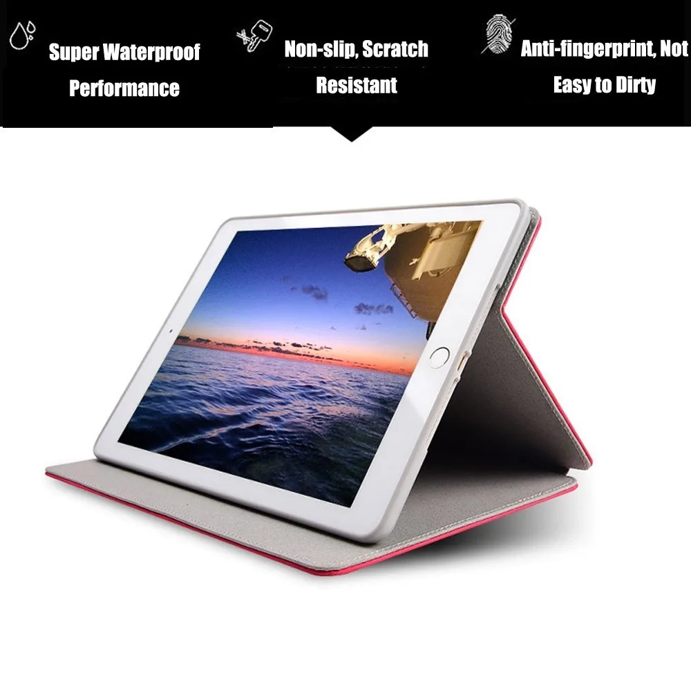 Смарт чехол Coolaxy Scrub из искусственной кожи для IPad Air 2 1 Wakeup/Sleep 2018 9 7 6 го 5
