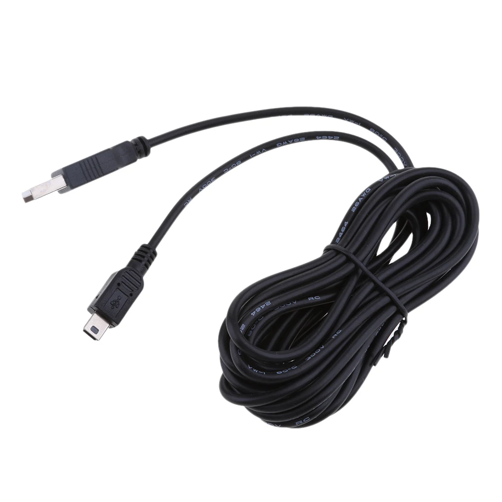Универсальный 5 в 2 а мини USB кабель для зарядного устройства прямая Головка