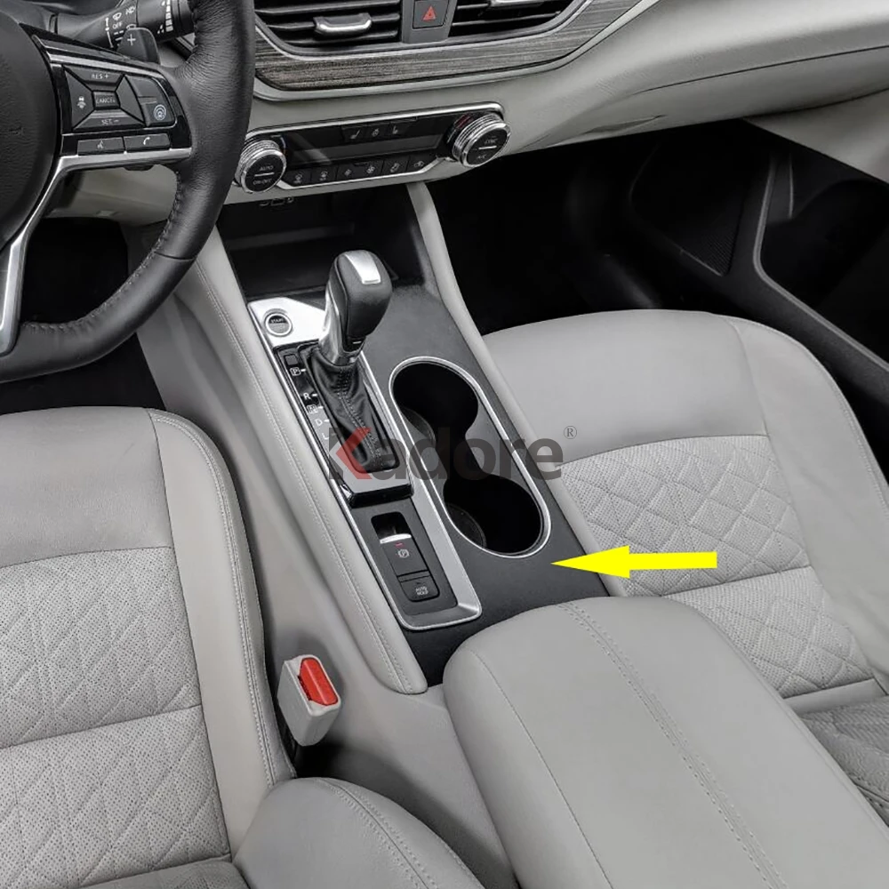 Для Nissan Altima карбоновое волокно коробка переключения передач автомобиля панель покрытие стикер для отделки полосы гарнир интерьерные аксессуары