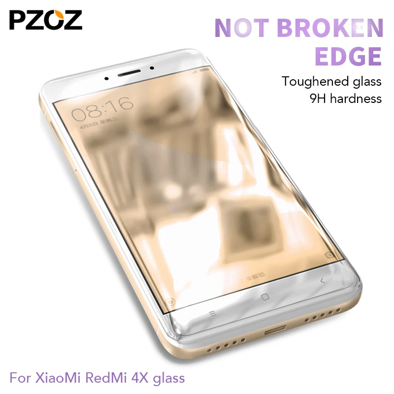 Xiaomi Redmi 4x 5 plus стекло pzoz Закаленное Prime защита экрана 9 H 2.5D чехол прозрачное телефон