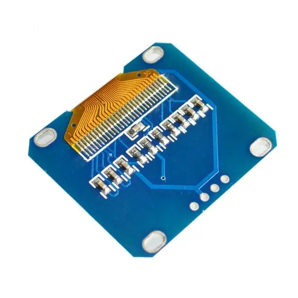 Синий 1 8-дюймовый OLED-дисплей 3 ЖК-экран IIC для Arduino | Электронные компоненты и