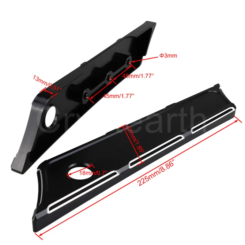

Motorcycle Saddlebag Saddle Bag Latch Covers For Harley Touring Road King Road Street Electra Tri Glide 2014 2015 2016 2017 2018