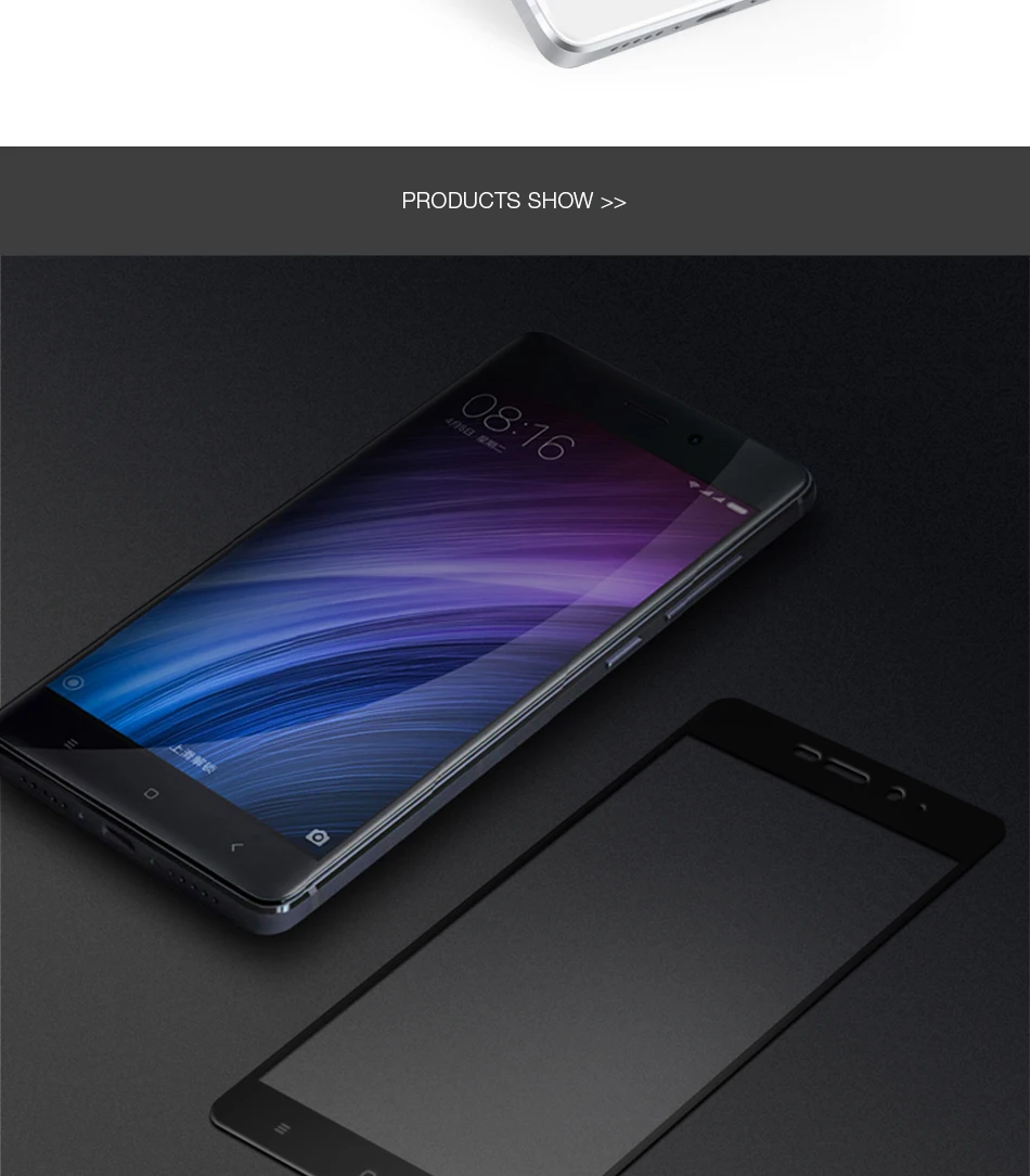 Pzoz Xiaomi redmi 4 pro стекло закаленное Полное покрытие prime Защитная пленка для экрана xiomi redmi 4 оригинальная стеклянная пленка xaomi 4 redmi 2.5D