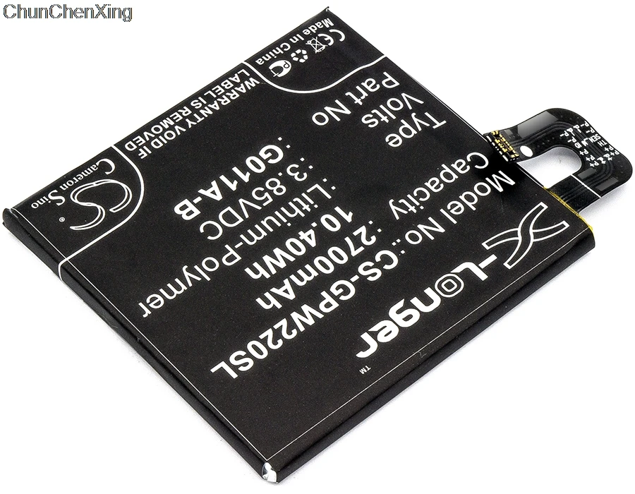 Cameron Sino 2700mAh аккумулятор G011A-B для Google G011A, Pixel 2