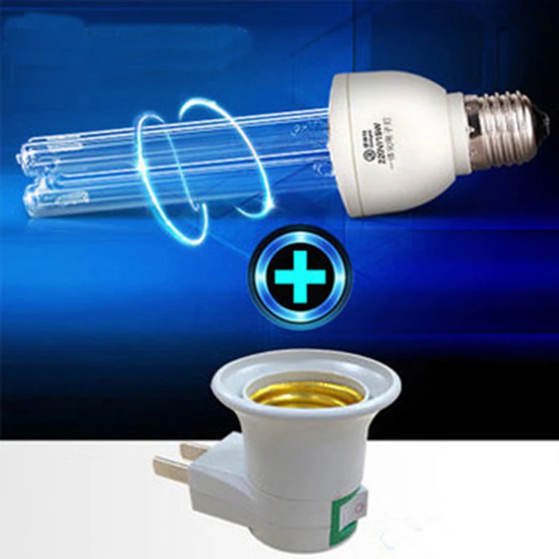 Household disinfection UV lamp ultraviolet with E27 socket |
