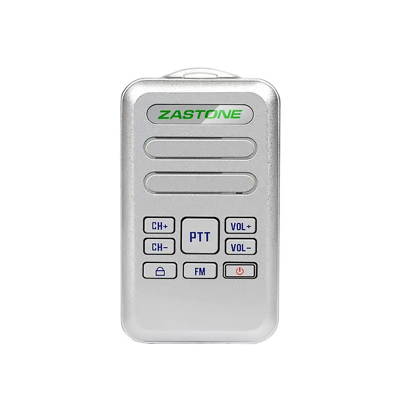 ZASTONE Mini6 портативная мини рация 2 Вт UHF 440-470 МГц 16CH 1000 мАч двухсторонний радиоприемопередатчик радио Comunicador CB радио - Цвет: silver