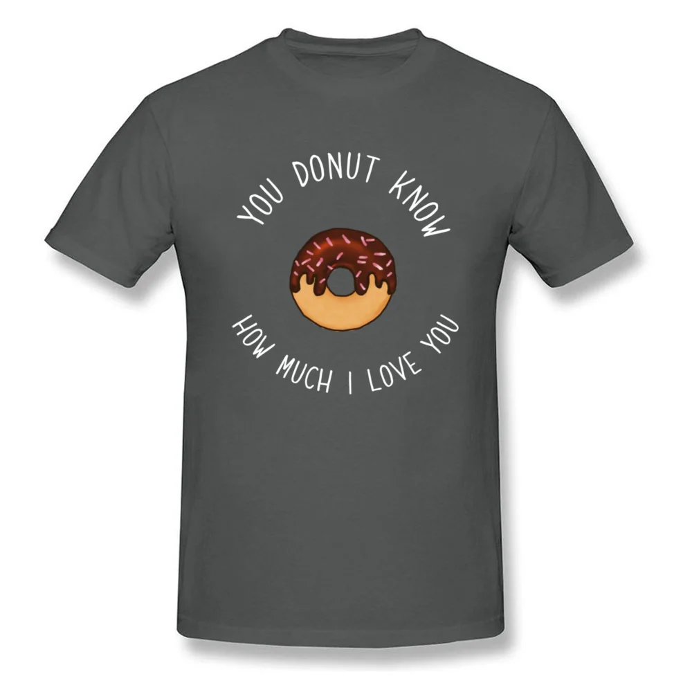 Футболка с надписью Donut Love 2018 подарок бойфренда футболки мужская летняя одежда