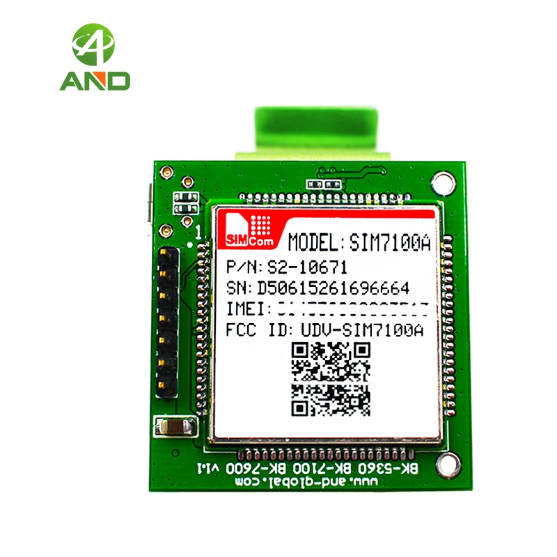 Коммутационная плата 4G беспроводная тестовая с интерфейсом UART TTL мини-плата pcb FDD