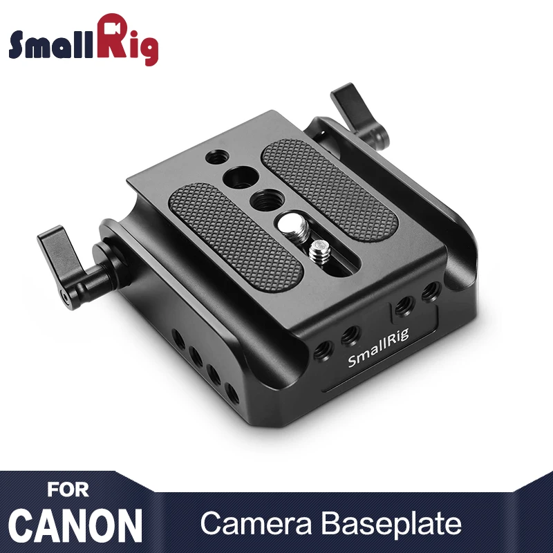 Опорная пластина для камеры SmallRig для Canon EOS C100/C100 Mark II/C300 Mark II/для sony FS7 опорная пластина с зажимом 15 мм 1740
