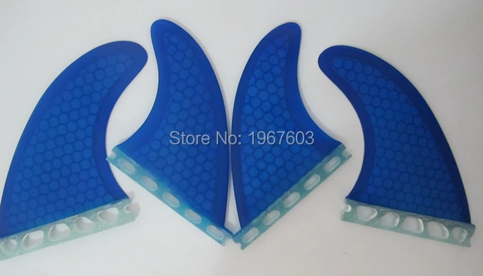 4 шт./лот Future Surf fin стекловолокно соты G5 GX серфинга плавники для серфборда Quad set(2 шт. G5 боковые плавники, 2 шт. GX центральный плавник