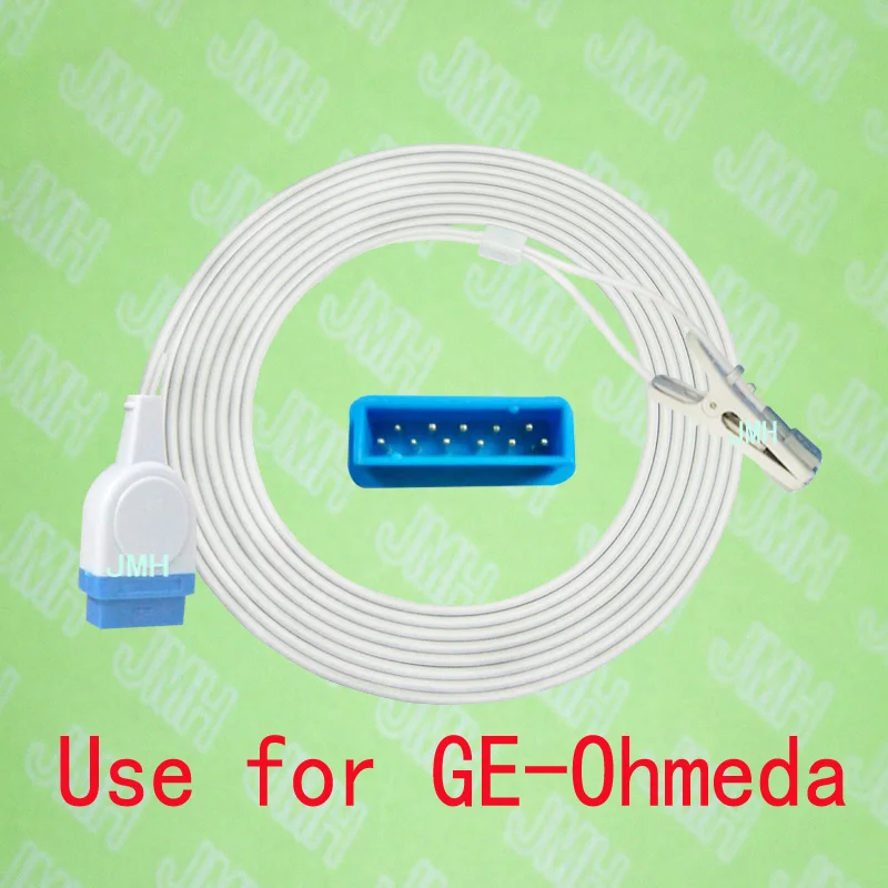 

Compatible with GE-Ohmeda Pulse Oximeter monitor , Child and Adult ear or Animal tongue clip spo2 sensor.11PIN.