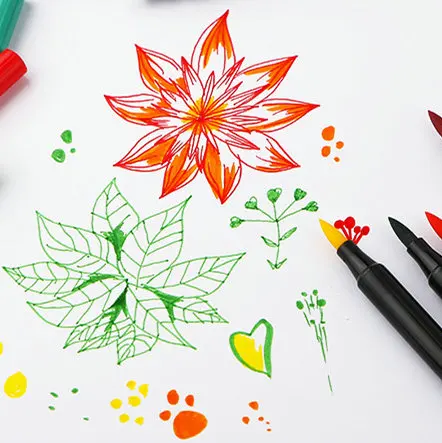 36 цветов акварельные Мягкие кисти маркеры для художников Рисование двойной