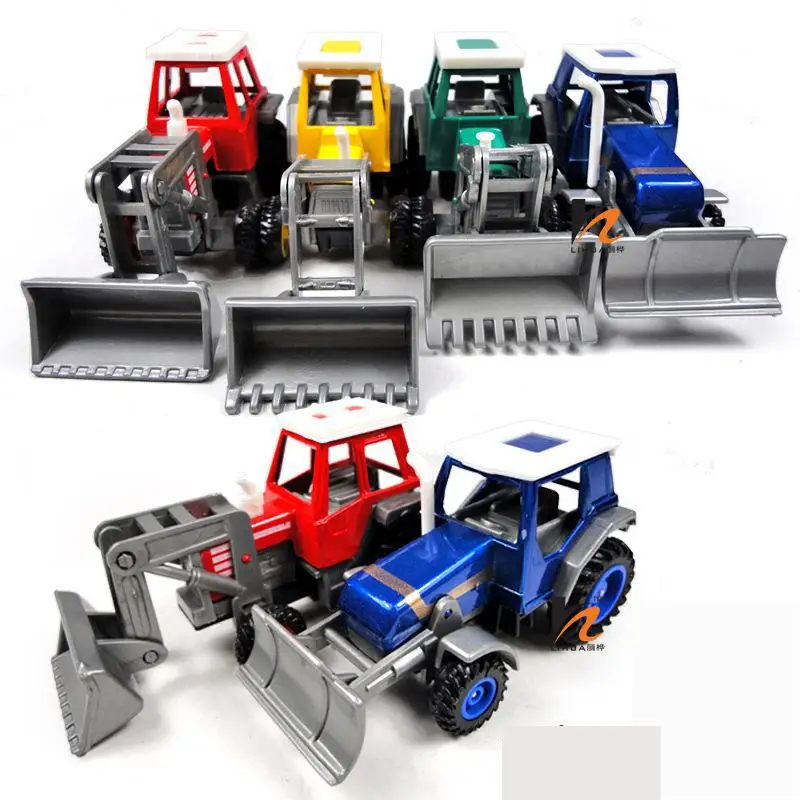 BOHS Alloy Pullback Toy Engineering Farm Agricultural Vehicles 4 Color Brinquedos Juguetes Model Car |