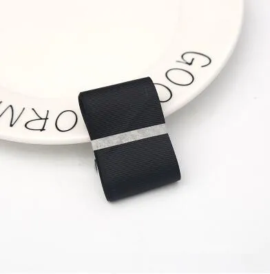 BLACK Suoja U PICK(5 ярдов/партия) 25 мм декоративная корсажная лента ручной работы DIY аксессуары для головных уборов Свадебная подарочная упаковка - Цвет: BLACK