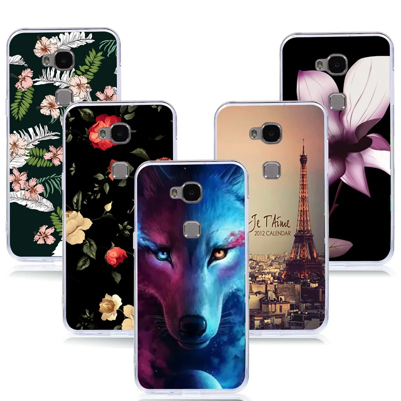 Для Huawei Honor 5X силиконовый чехол для Слава играть 5x gr5 защитный телефонные чехлы|cover
