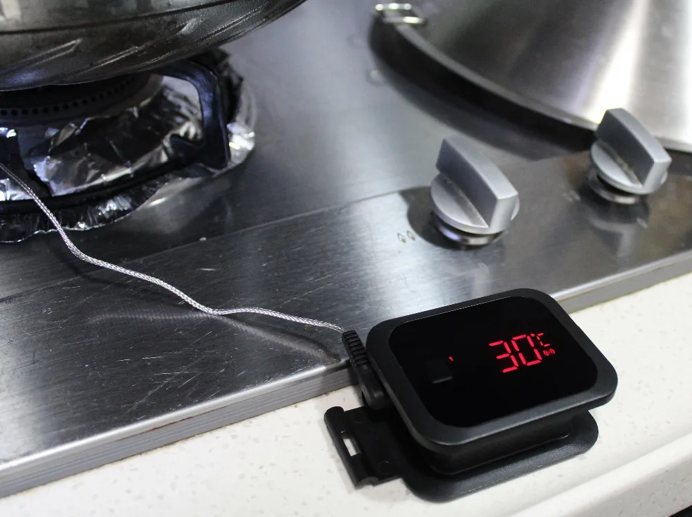 Цифровой термометр Inkbird IBT-2X беспроводной Bluetooth для барбекю и мяса с сигналом |