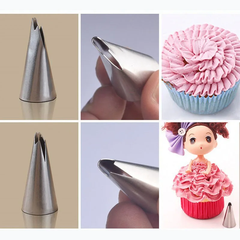 7 шт./компл. русский клюв Обледенение Трубопроводы Сопла свадебный торт украшения