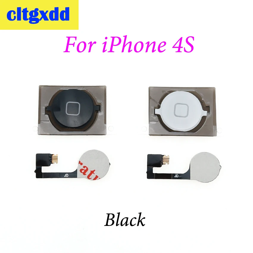 Cltgxdd домашняя кнопка Flex для iPhone 4 4G 4S 5G 5C гибкий кабель без отпечатков пальцев