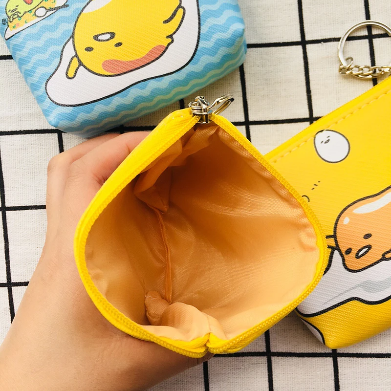 IVYYE ленивый gudetama плюшевый кошелек мягкая кукла-сумка милые Мультяшные пушистые сумки мини мешок для игрушек ребенок девочка подарки на день рождения Новинка