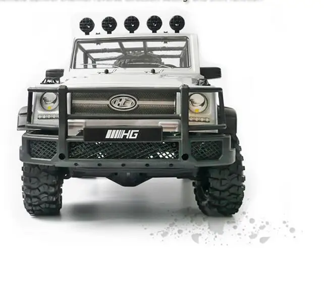 Большой Радиоуправляемый грузовик 402 1/10 AMG 4WD Bigwheel для скалолазания
