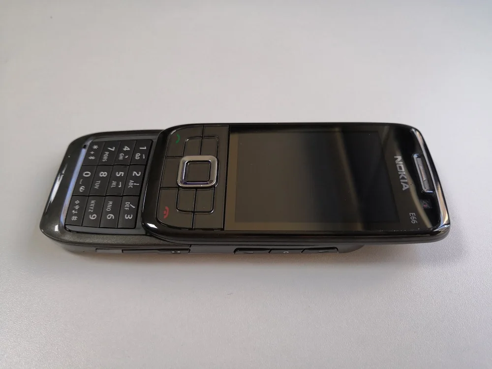 Nokia E66 разблокированный 3g мобильный телефон wifi gps Bluetooth Русская клавиатура слайдер телефон