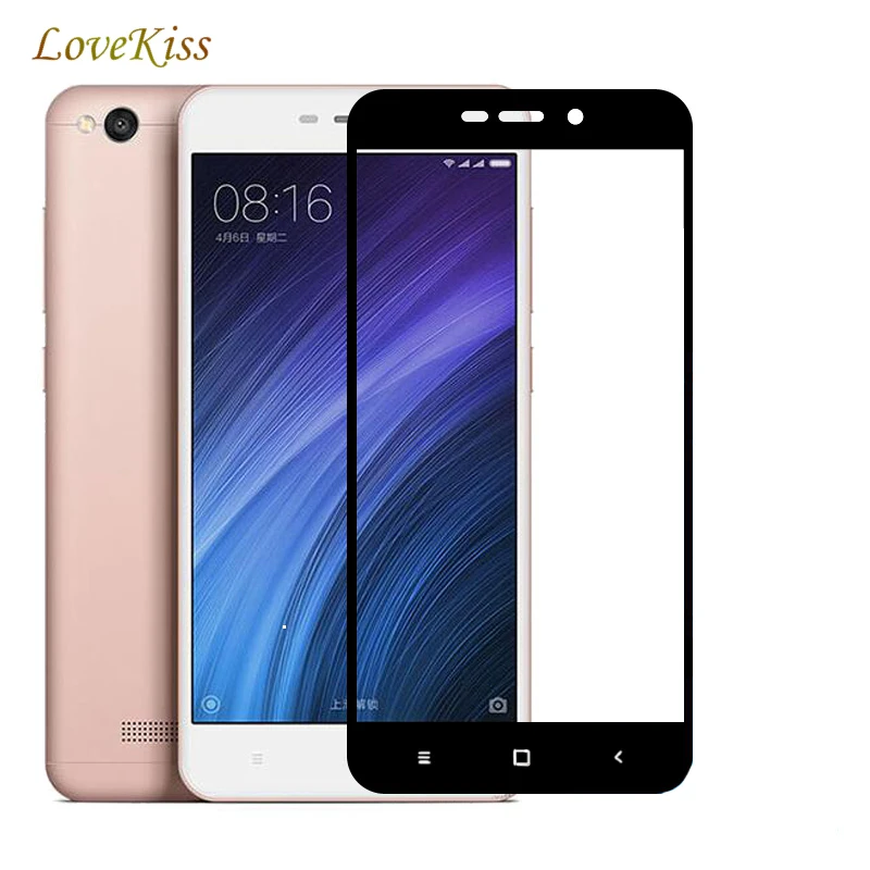 Полное покрытие 9H 2.5D Закаленное стекло для Xiaomi Redmi Примечание 5A 4 4X Pro 5 Plus 6 6A