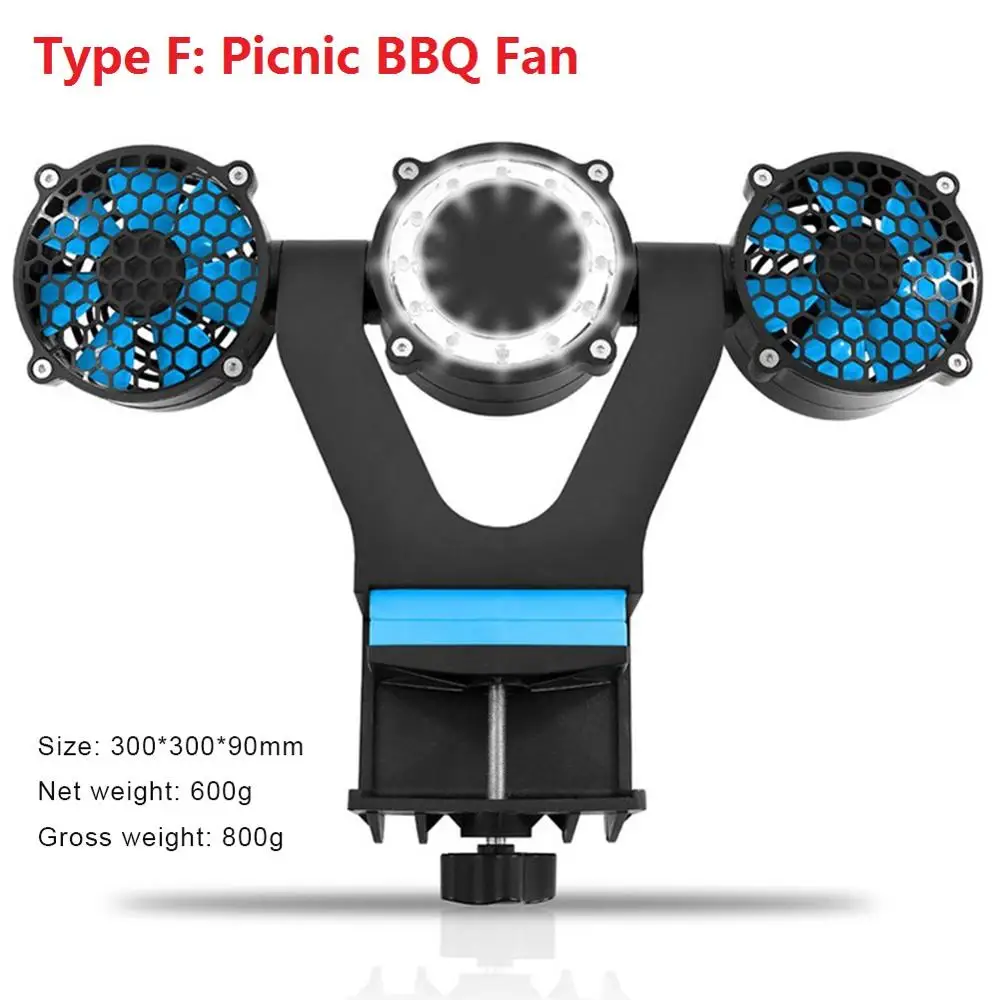 Type F BBQ Fan Нержавеющая сталь складная походная дровяная плита для дома пикника барбекю жаровня уголь барбекю домашняя печь набор для пикника - Цвет: Type F BBQ Fan