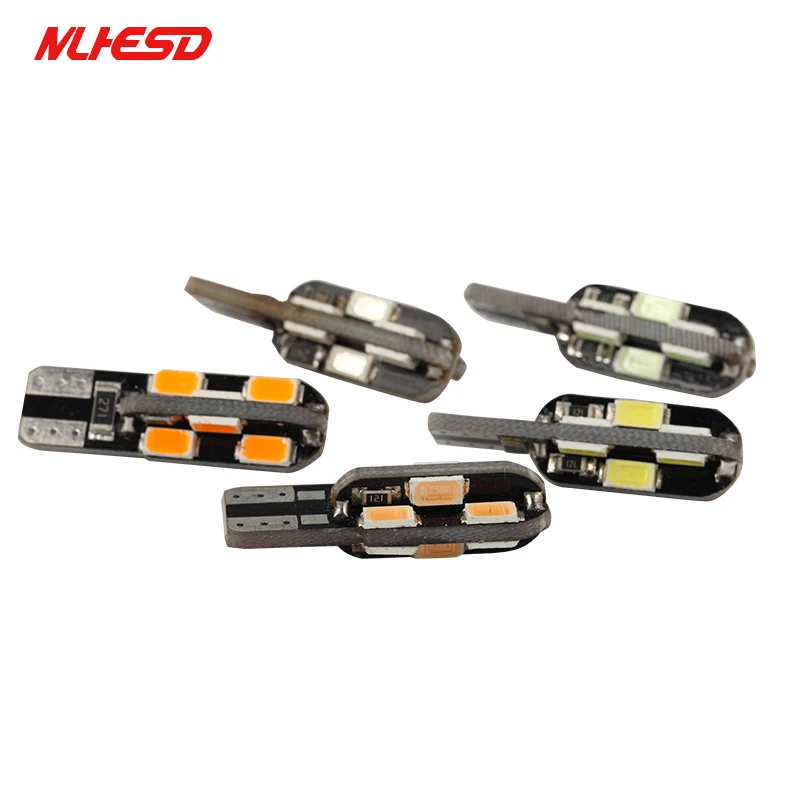 Автомобильная лампа 100X Auto T10 LED 194 W5W Canbus 12 SMD 5630 5730 без ошибок для парковки и противотуманных фар.