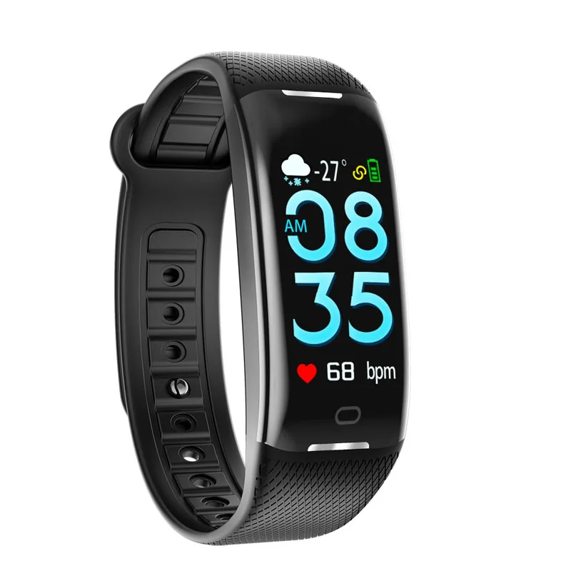 1pc Black MHKBD фитнес-браслет трекер активности кровяное давление Пульс мониторы наручные часы монитор сердечного ритма портативный сфигмоманометр - Цвет: 1pc Black