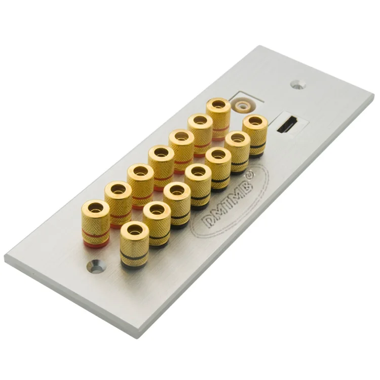 Алюминиевый домашний кинотеатр акустическая система 7 1 с объемным звуком