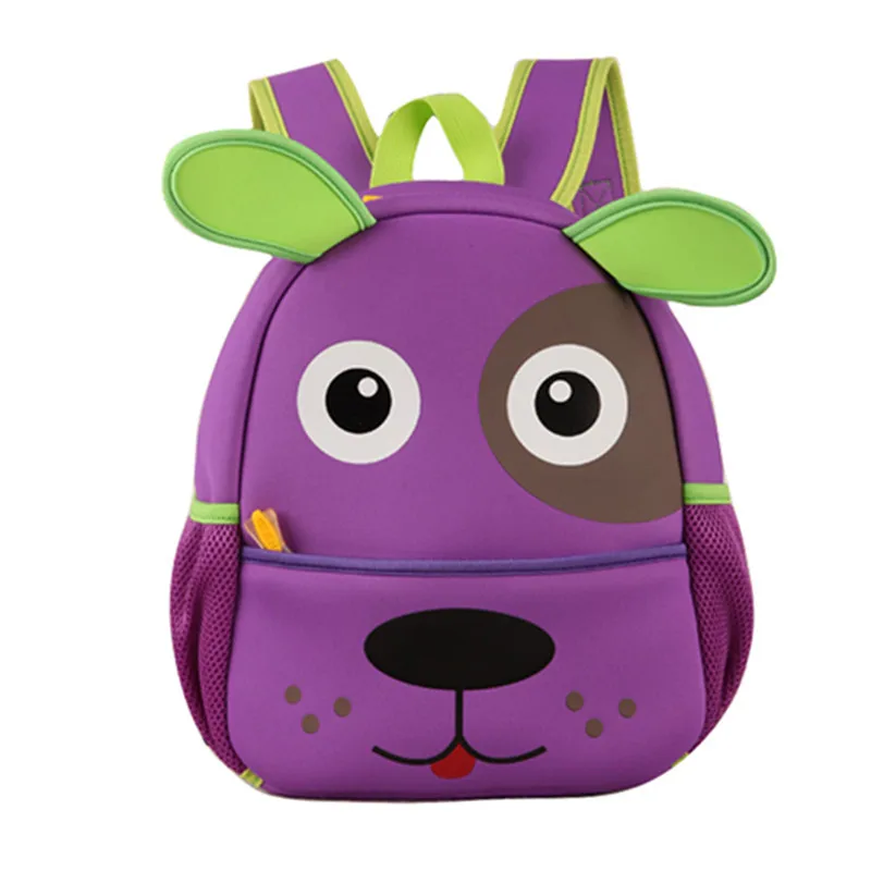 4 вида цветов Очаровательны Собака Щенок дизайн школьные рюкзаки для детского