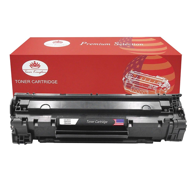 TONER KINGDOM 1 x Compatible CB435A CB435 35A Laser Black Toner Cartridge for HP LaserJet P1005 P1006 P1007 P1008 P1009 Printer |