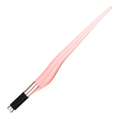 pink Профессиональный ручной ручка татуировки перманентного макияжа машина ручка для микроблейдинга тату брови eyeline губ Татуировки Инструменты татуировки - Цвет: pink