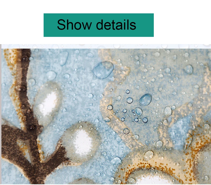 Элегантные орхидеи полиэфирная ткань занавеска для ванной плесени устойчивая мягкая Водонепроницаемая занавеска для ванной жаростойкая занавеска для душа