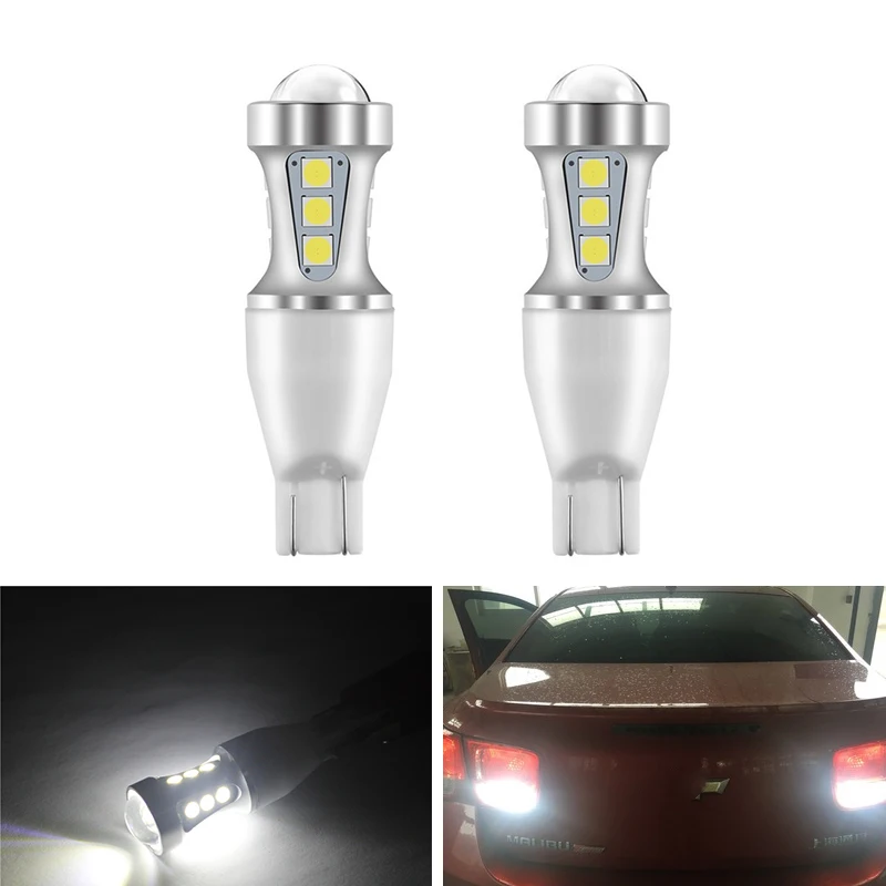 Автомобильный стоп сигнал заднего хода T15 W16W 18 SMD 3030 LED 2 шт.|Сигнальная лампа| |
