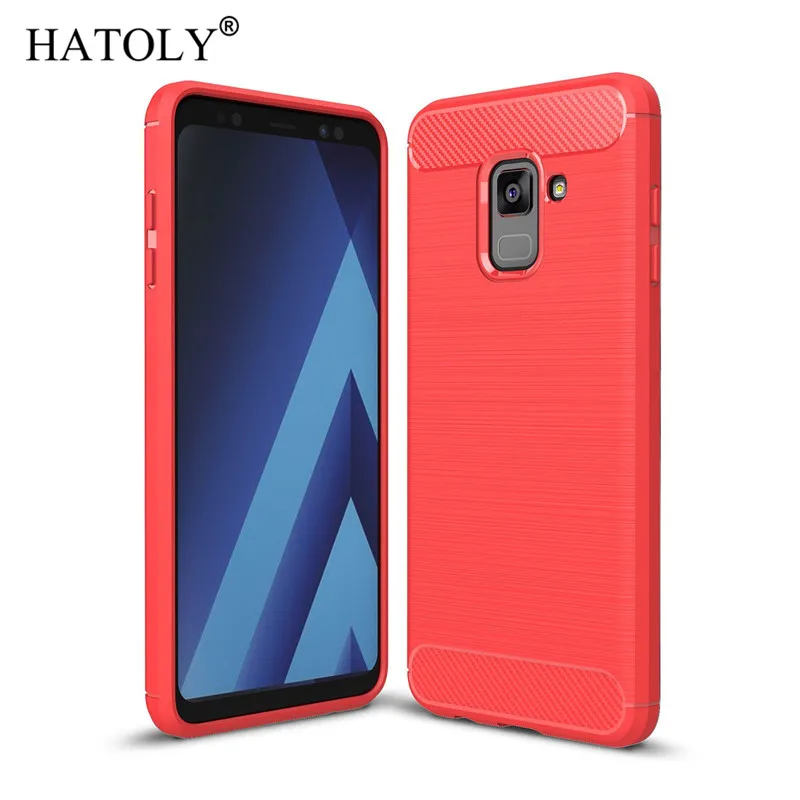 For Coque Samsung Galaxy A8 2018 Case Silicone Phone Cover Funda Back Bumper Hoesje | Мобильные телефоны и аксессуары