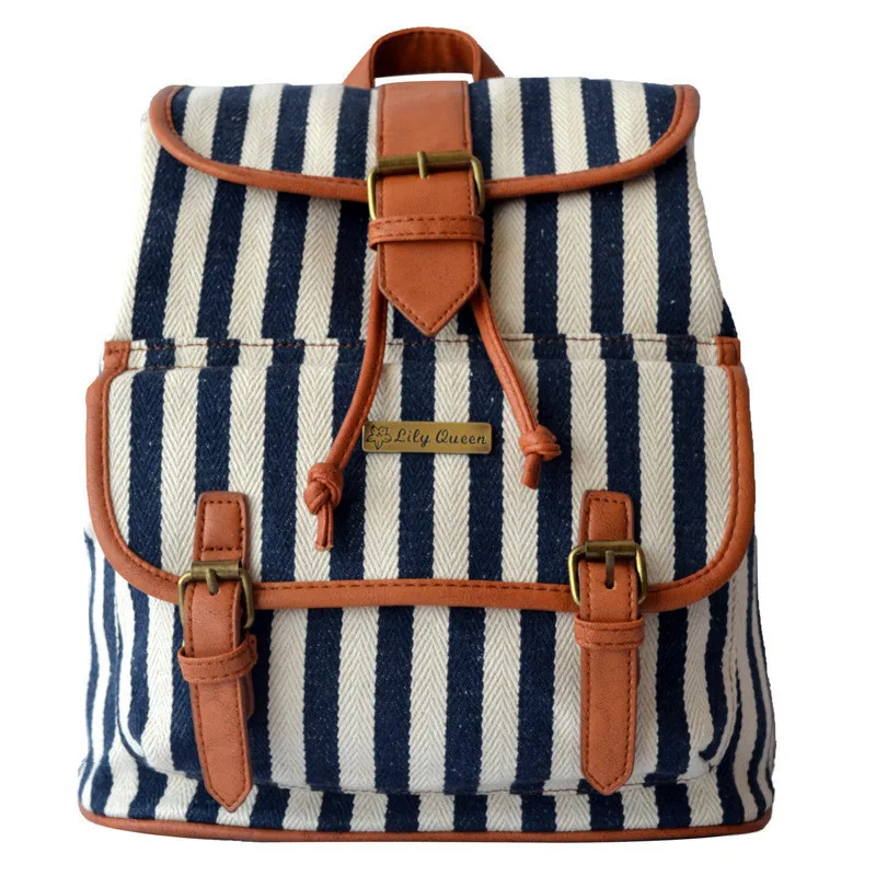 2015 Newest Women Printing Backpack Canvas Cross Body School Bags Flowers Travel schoolbag backpacks mochila | Багаж и сумки