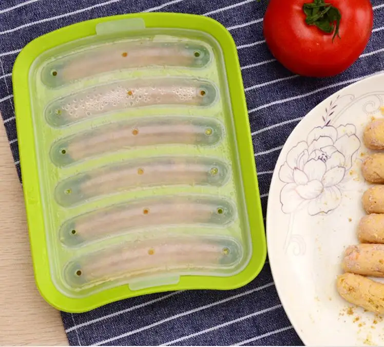 DIY силиконовая форма для изготовления колбасы приготовления бургеров хот догов