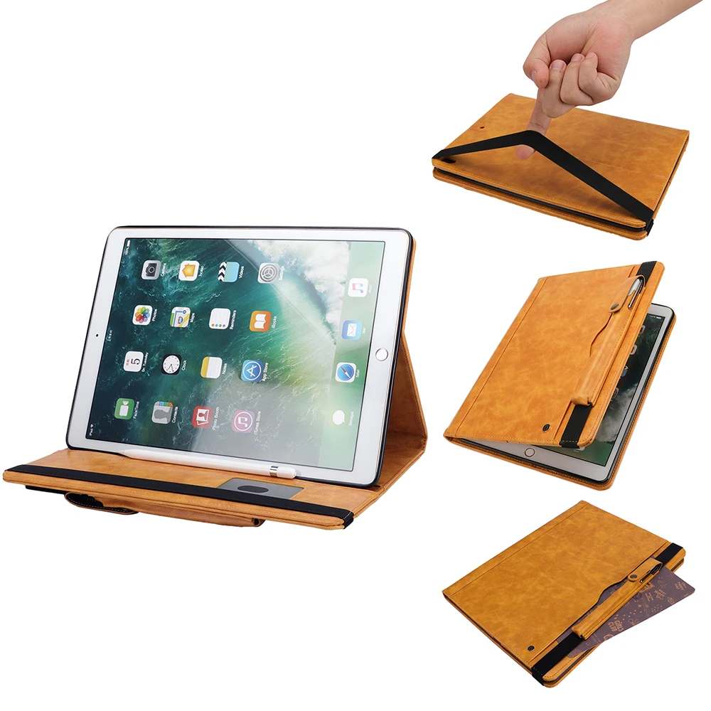 Чехол для ipad air 3, Чехол для ipad Pro 10,5 с карандашом, отделением для карт, многофункциональный чехол, подставка для планшета